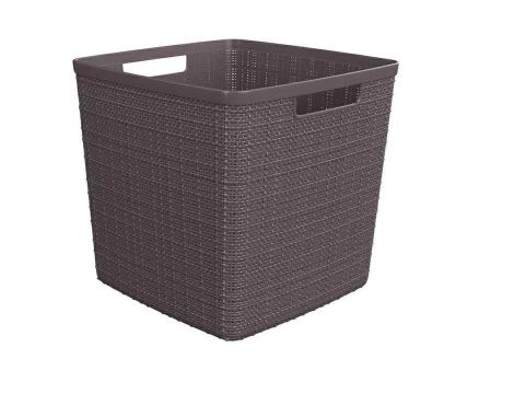 CURVER KOSZYK KWADRATOWY 17L FIOLETOWY-BRĄZ