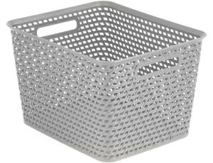 CURVER KOSZYK L 18L  /JASNY SZARY