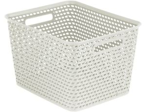 CURVER KOSZYK L 18L  /KREMOWY