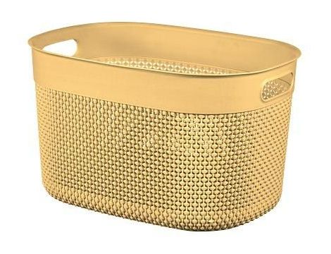 CURVER KOSZYK L 18L  /ŻÓŁTY