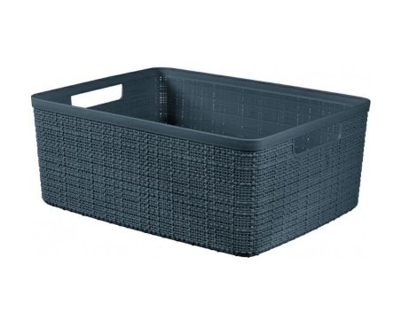 CURVER KOSZYK M 12L  /CIEMNY SZARY