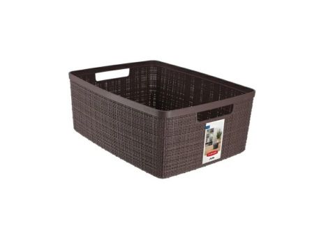 CURVER KOSZYK M 12L  /FIOLETOWO-BRĄZOWY