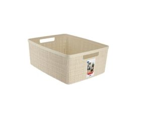 CURVER KOSZYK M 12L  /KREMOWY