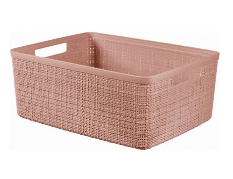 CURVER KOSZYK M 12L  /PUDROWY RÓŻ