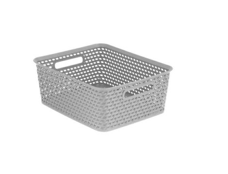 CURVER KOSZYK M 13L  /JASNY SZARY