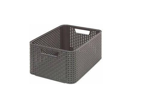 CURVER KOSZYK M 18L  /CIEMNY SZARY