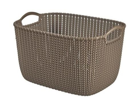 CURVER KOSZYK PROSTOKĄTNY L 19L/BRĄZOWOSZARY...