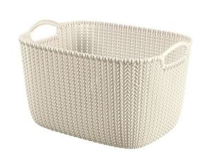 CURVER KOSZYK PROSTOKĄTNY L 19L/KREMOWY...