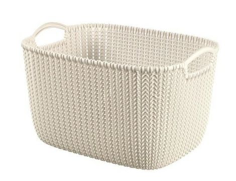 CURVER KOSZYK PROSTOKĄTNY L 19L/KREMOWY...