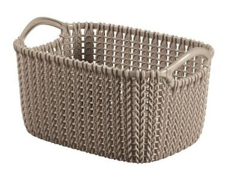 CURVER KOSZYK PROSTOKĄTNY XS 3L/BRĄZOWOSZARY....