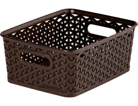 CURVER KOSZYK S 4L  /CIEMNY BRĄZ