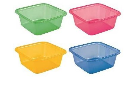 CURVER MISKA KWADRATOWA  7,2L   /15szt. MIX........