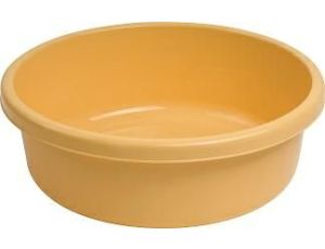 CURVER MISKA OKRĄGŁA 18L   /ŻÓŁTY