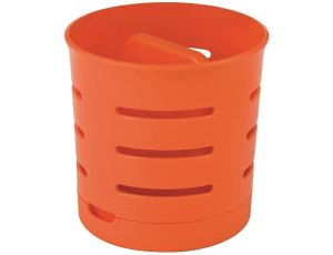 CURVER OCIEKACZ NA SZTUĆCE 2-KOMOROWY/POMARAŃCZOWY