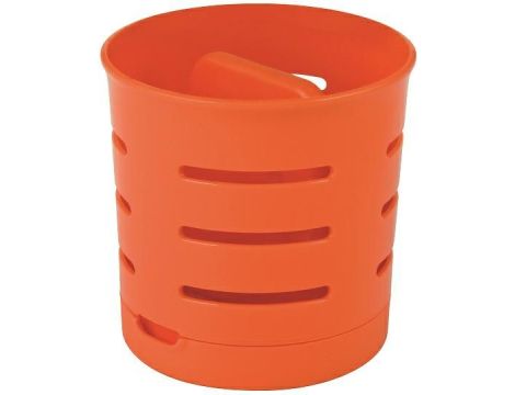 CURVER OCIEKACZ NA SZTUĆCE 2-KOMOROWY/POMARAŃCZOWY