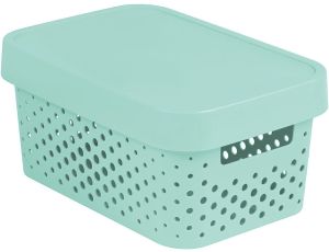 CURVER POJEMNIK AŻUR INFINITY  4.5L Z PRZYKRYWKĄ/SELEDYNOWY