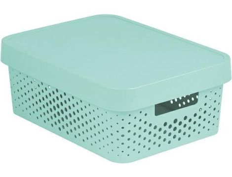 CURVER POJEMNIK AŻUR INFINITY 11L  / SELEDYNOWY