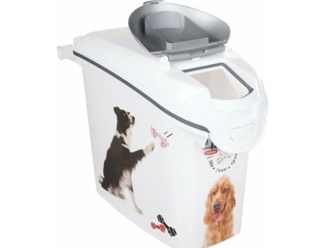 CURVER POJEMNIK DO PRZECHOWYWANIA KARMY  6KG 15L  /IML LOVE PETS DOGS