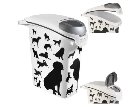 CURVER POJEMNIK DO PRZECHOWYWANIA KARMY 10KG 23L  /IML PSY