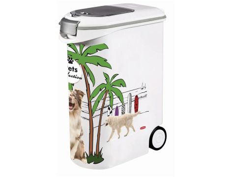 CURVER POJEMNIK DO PRZECHOWYWANIA KARMY 20KG PetLife 54l