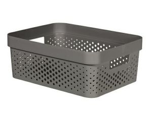 CURVER POJEMNIK INFINITY 11L AŻUROWY/CIEMNY SZARY