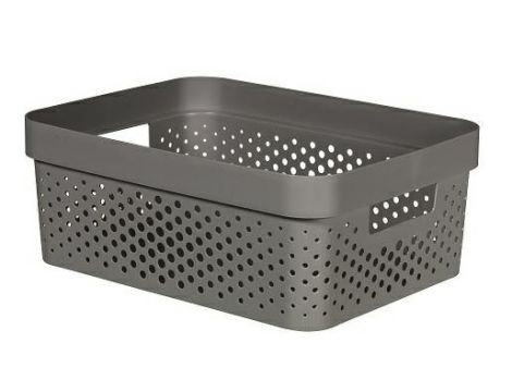 CURVER POJEMNIK INFINITY 17L AŻUROWY/CIEMNY SZARY