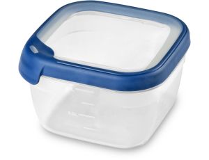 CURVER POJEMNIK KWADRATOWY 1,2L  /TRANSPARENTNY/ NIEBIESKI