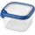 CURVER POJEMNIK KWADRATOWY 1,2L  /TRANSPARENTNY/ NIEBIESKI