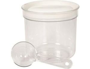 CURVER POJEMNIK NA ARTYKUŁY SYPKIE DRY 1L /KREMOWY/TRANSPARENTNY