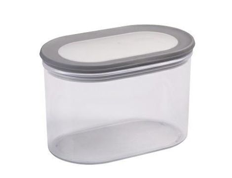 CURVER POJEMNIK NA ARTYKUŁY SYPKIE"GRAND CHEF" 0,8 L /SZARY/ TRANSPARENTNY