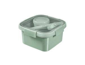 CURVER POJEMNIK NA ŻYWNOŚĆ KWADRATOWY LUNCH KIT 1,1L  /ZIELONY