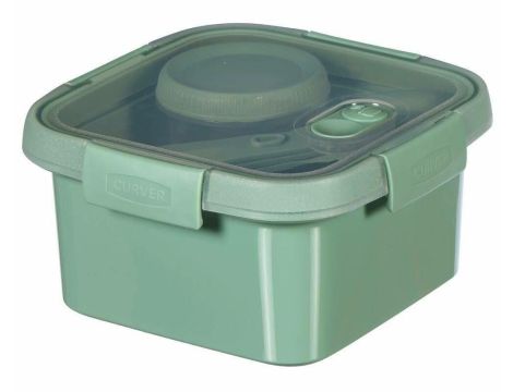 CURVER POJEMNIK NA ŻYWNOŚĆ KWADRATOWY LUNCH KIT 1,1L  /ZIELONY - 2