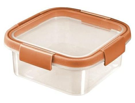 CURVER POJEMNIK NA ŻYWNOŚĆ KWADRATOWY SMART FRESH 0,9L/ BRZOSKWINIOWY