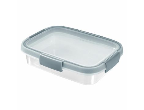 CURVER POJEMNIK NA ŻYWNOŚĆ PROSTOKĄTNY 0,7L  /TRANSPARENTNY/ SZAROBŁĘKITNY