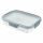 CURVER POJEMNIK NA ŻYWNOŚĆ PROSTOKĄTNY 0,7L  /TRANSPARENTNY/ SZAROBŁĘKITNY
