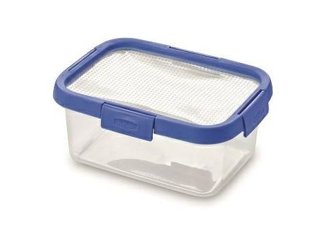 CURVER POJEMNIK NA ŻYWNOŚĆ PROSTOKĄTNY SMART FLEXI  1,2L/TRANSPARENTNY/NIEBIESKI