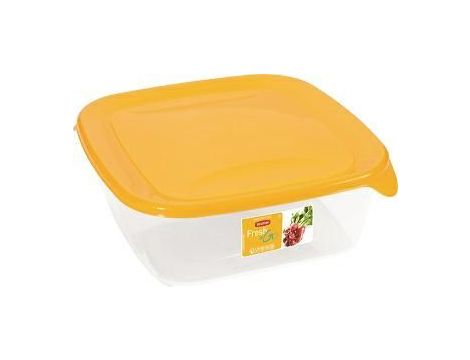 CURVER POJEMNIK NA ŻYWNOŚĆ"FRESH&GO"0,8L/ŻÓŁTY/TRANSPARENTNY