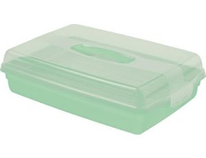 CURVER POJEMNIK PROSTOKĄTNY DUŻY /SELEDYNOWY/TRANSPARENTNY