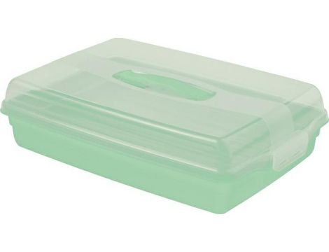 CURVER POJEMNIK PROSTOKĄTNY DUŻY /SELEDYNOWY/TRANSPARENTNY