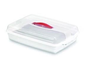 CURVER POJEMNIK PROSTOKĄTNY DUŻY /TRANSPARENTNY/ BIAŁY..........