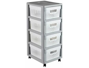 CURVER REGAŁ INFINITY KD 4X10L AŻUROWY