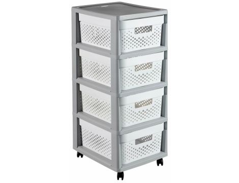 CURVER REGAŁ INFINITY KD 4X10L AŻUROWY