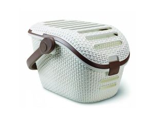 CURVER TRANSPORTER DLA ZWIERZĄT KREMOWY/BRĄZOWY