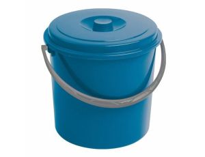 CURVER WIADRO 10L Z POKRYWKĄ NIEBIESKIE