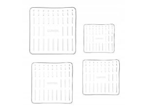CURVER ZESTAW 4 KWADRATOWYCH SILIKONOWYCH POKRYWEK
