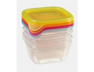 CURVER ZESTAW POJEMNIKÓW FRESH&GO 4szt 0,25L