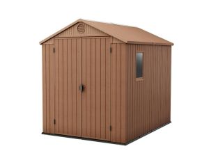 KETER DOMEK NARZĘDZIOWY DARWIN 6x8 BRĄZ 190 x 244 x 221cm