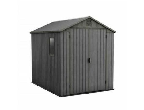 KETER DOMEK NARZĘDZIOWY DARWIN 6x8 SZARY 190 x 244 x 221cm
