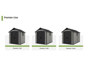 KETER DOMEK OGRODOWY 228x287x252cm PREMIER 759.... - image 2