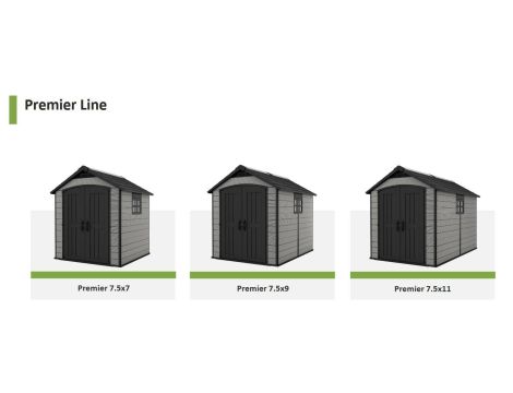KETER DOMEK OGRODOWY 228x350x252cm PREMIER 7511....... - 2